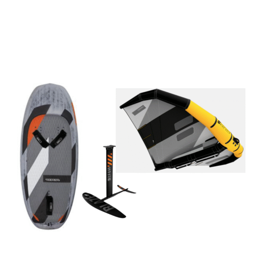 Tiivasurfi komp edasijõudnu 2025- Beluga LTD laud Y27, Evo Gold Wing Y29, Blaze foil, Leash