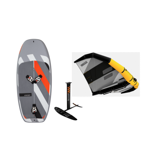 Tiivasurfi komp edasijõudnu 2025- Beluga LTE laud Y27, Evo Gold Wing Y29, Blaze foil, Leash